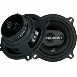 Ccdes Haut-parleur audio noir 12V 500W de voiture haut-parleur